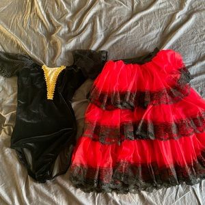 Women’s flamenco dancer costume